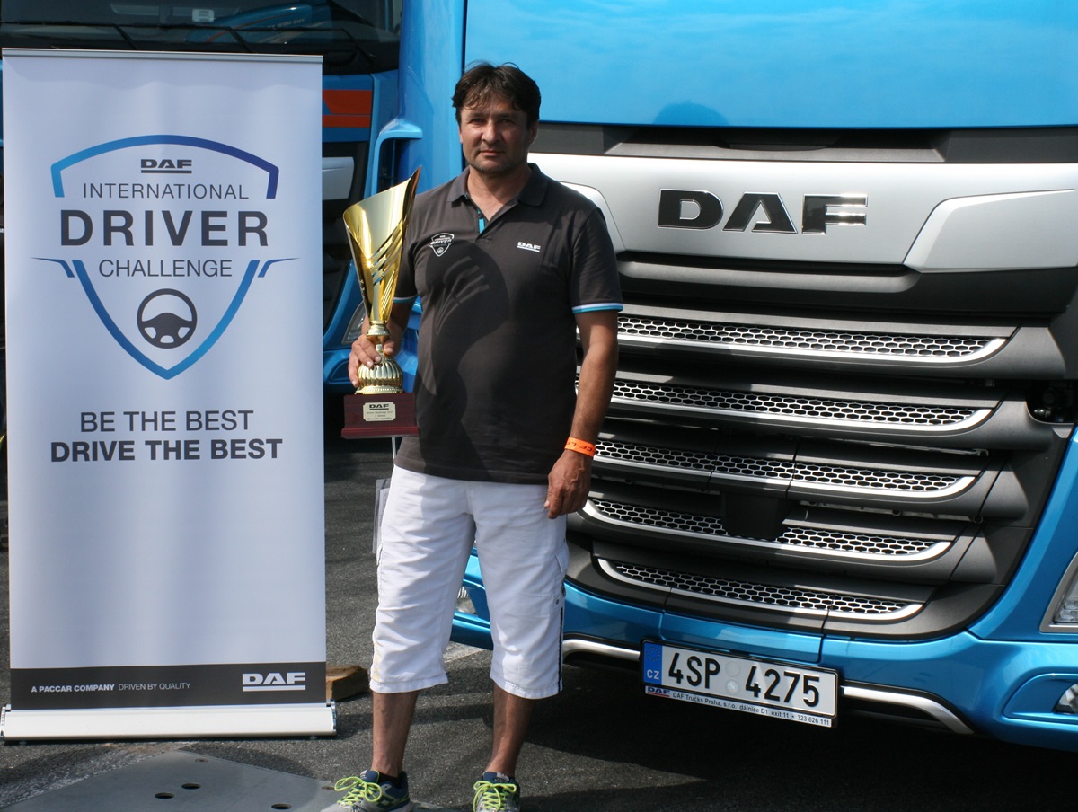Vladimir Badinka DAF Driver Challenge