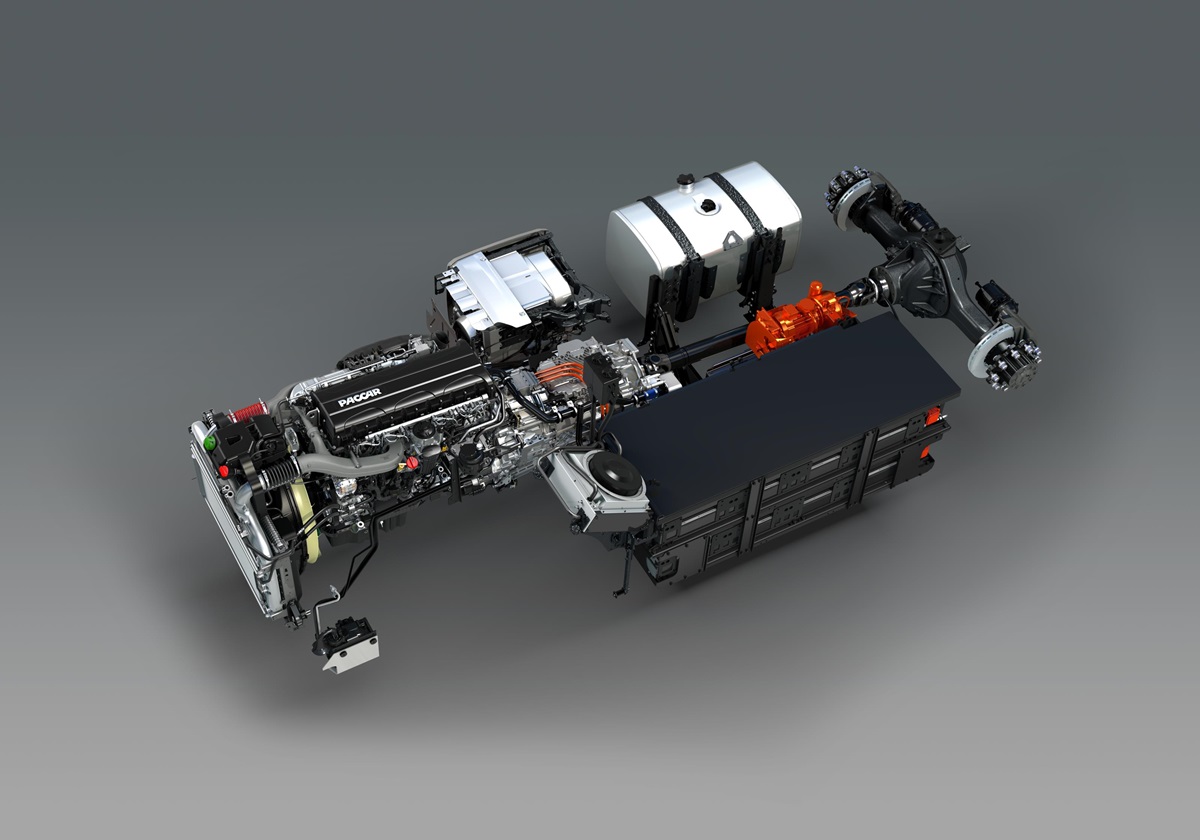 DAF-CF-Hybrid-Driveline